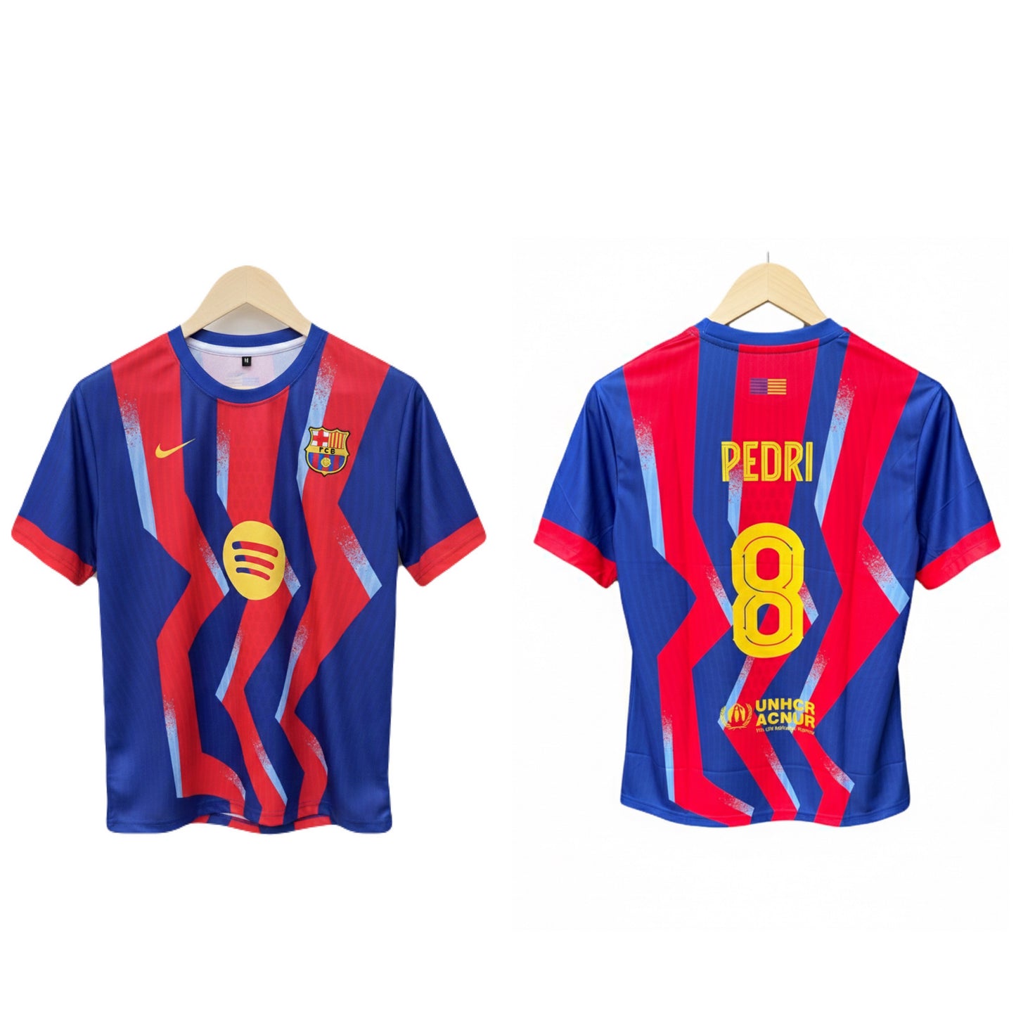 Barcelona 2025/26 Fourth 2025-26 Fourth Kit Pedri Half Sleeve - Ms Retro Store