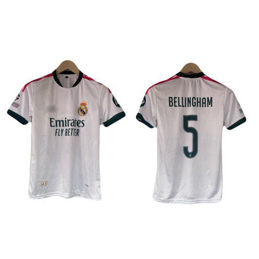 Bellingham Real Madrid 2026-27 Home Kit embroidery half sleeve jersey - P2601