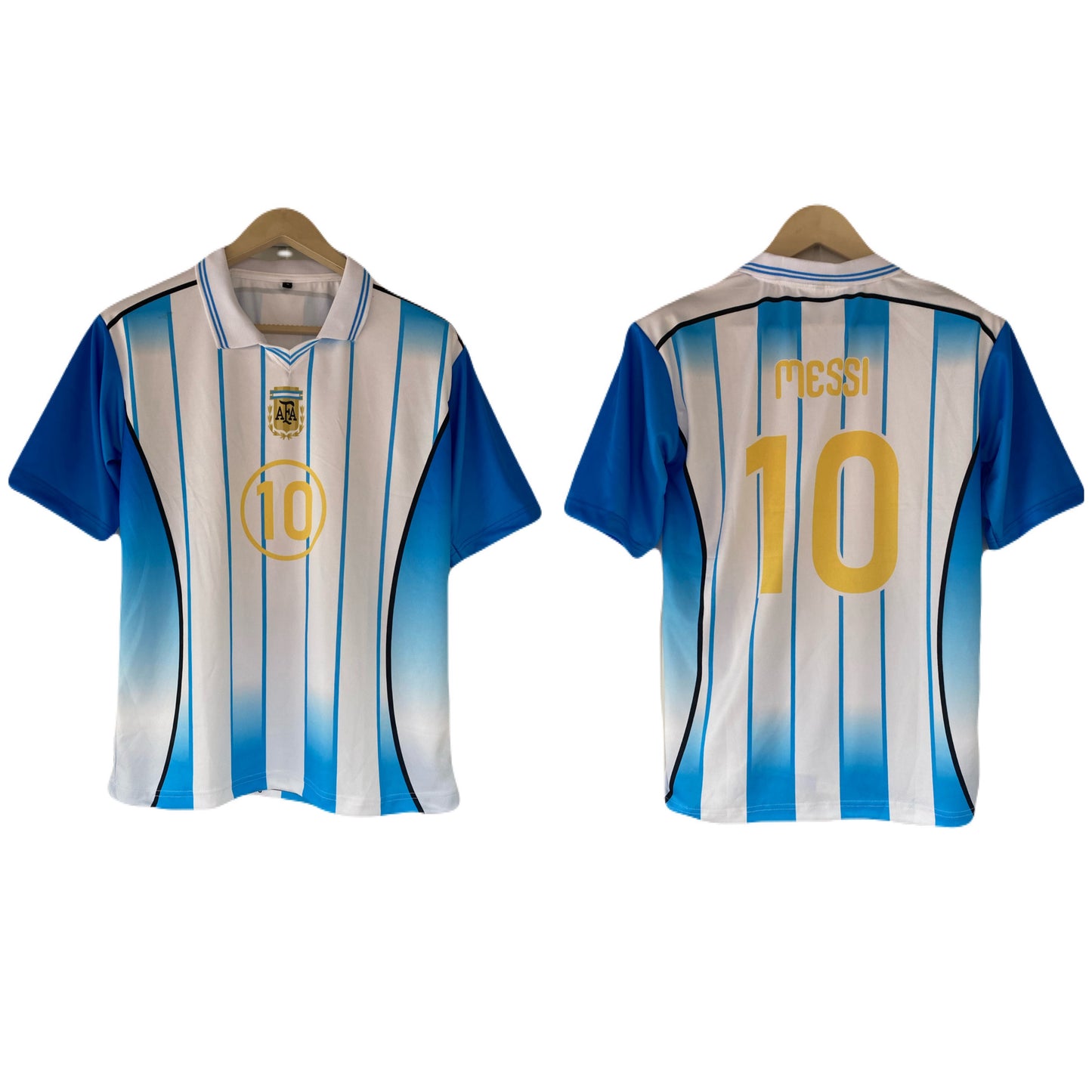 Messi argentina special edition Five sleeve Collar jersey- P2104