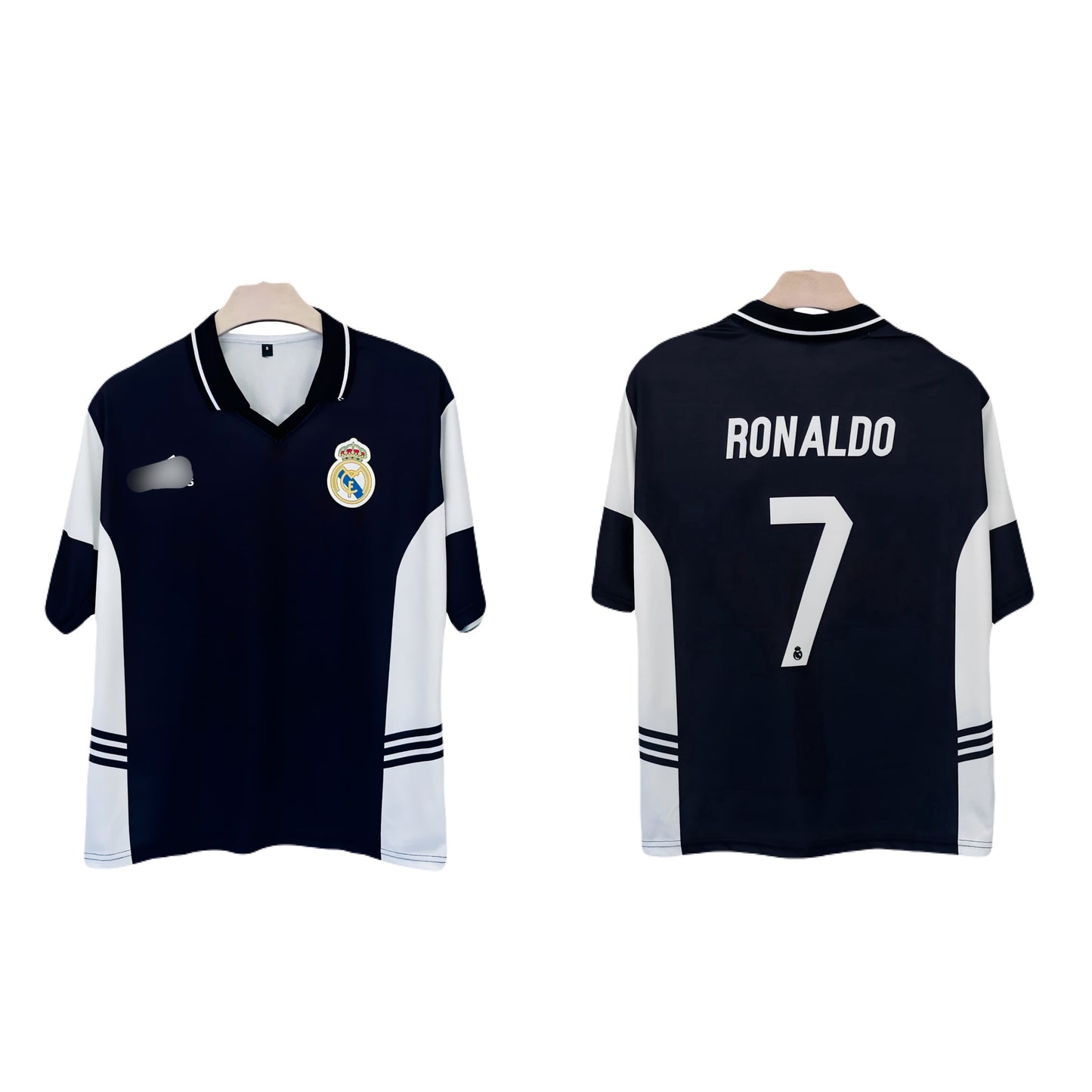 Real madrid special edition Ronaldo Five sleeve Collar sublimation - P1644 Ms Retro Store