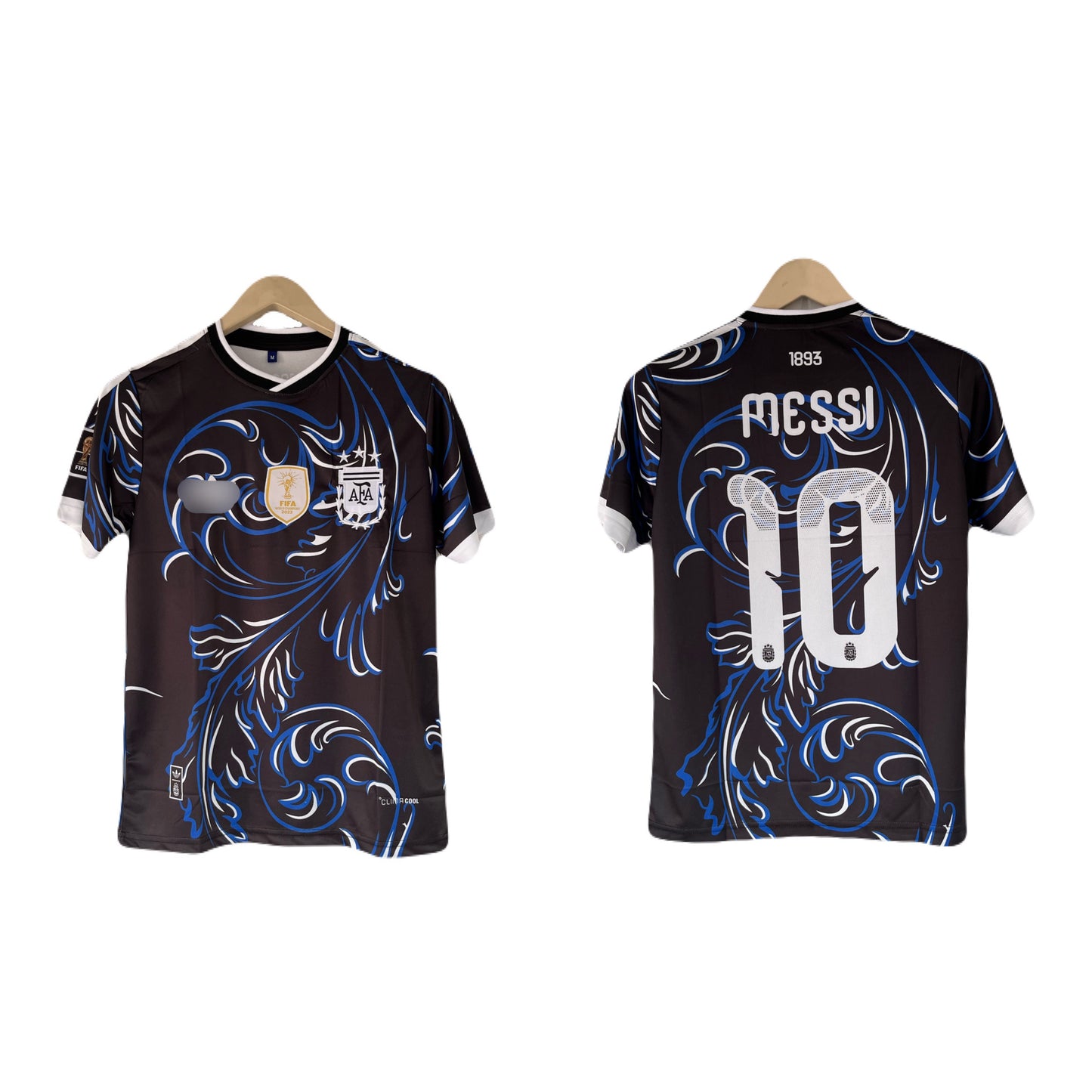 Argentina 2026 Worldcup messi Away Half Sleeve Trio Embroidery Jersey - Ms Retro Store