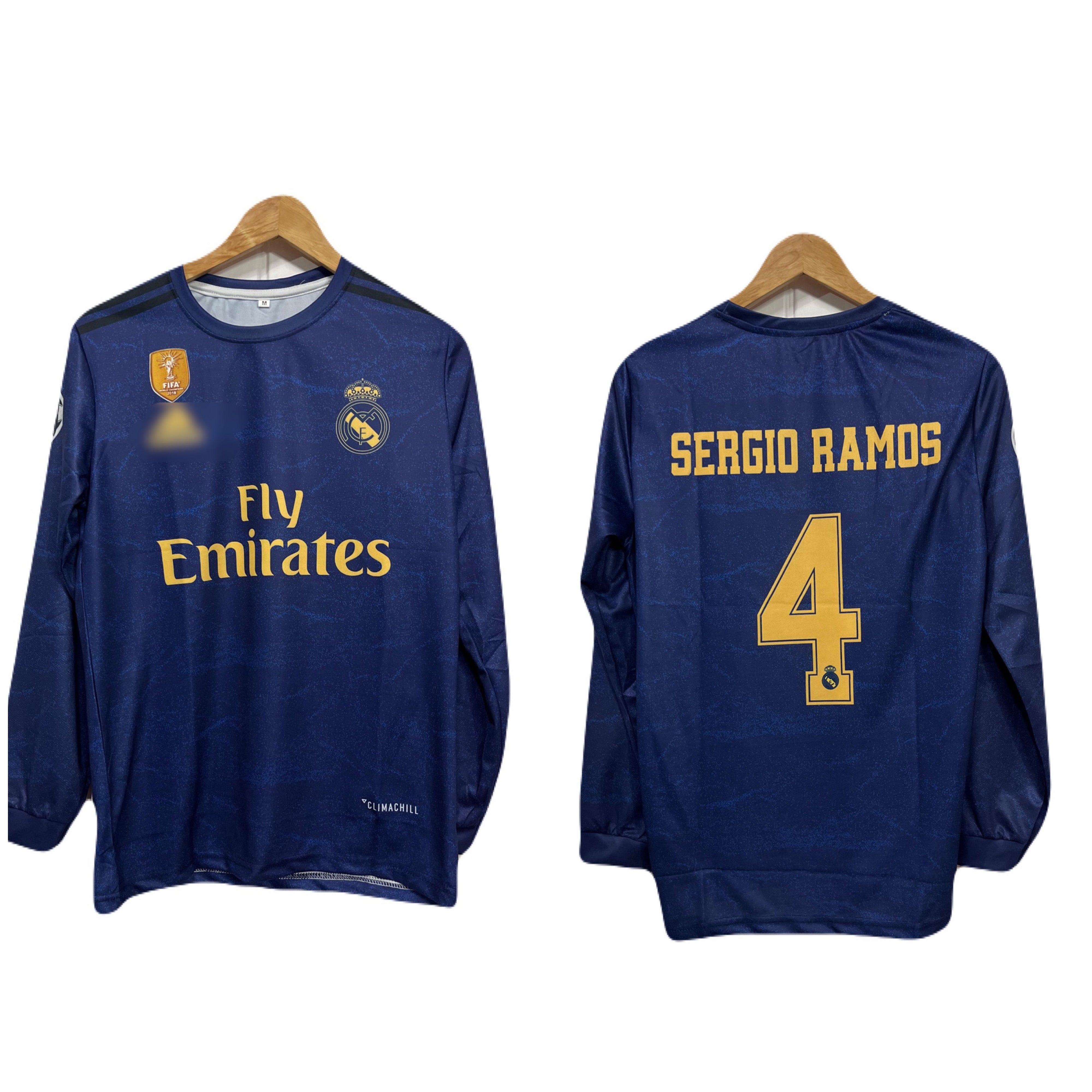 Real Madrid 2019-20 Away kit S.Ramos Full sleeve - Ms Retro