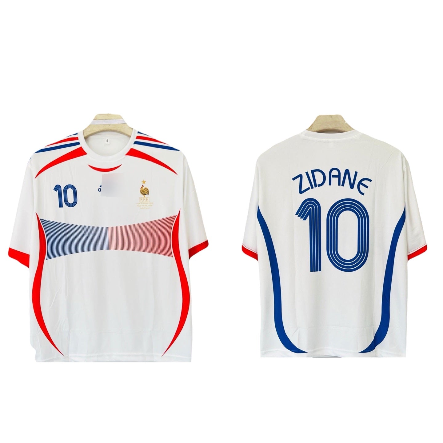 France 2006/07 five sleeve zidane P139 - ms retro store