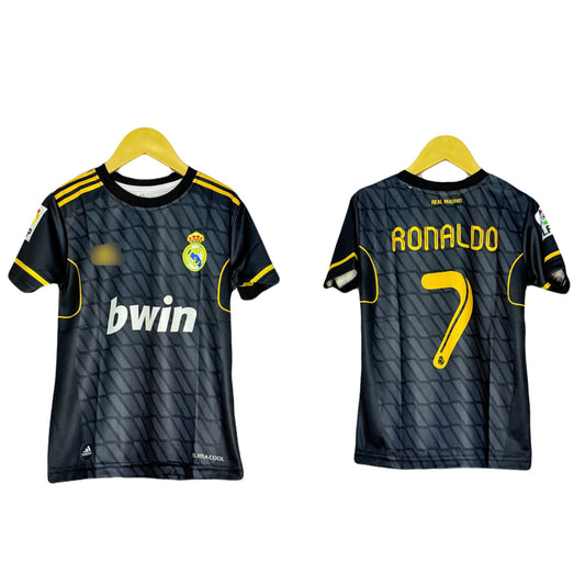 Real Madrid 2011-12 Away Kit Ronaldo Kids - P1281 Ms Retro Store