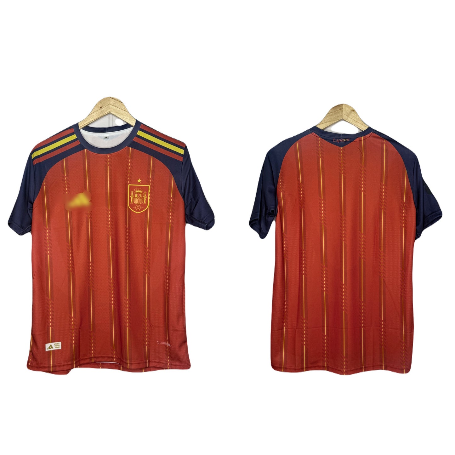 Spain 2026 World Cup Home Kit Plain Half Sleeve - P48  Ms Retro Store