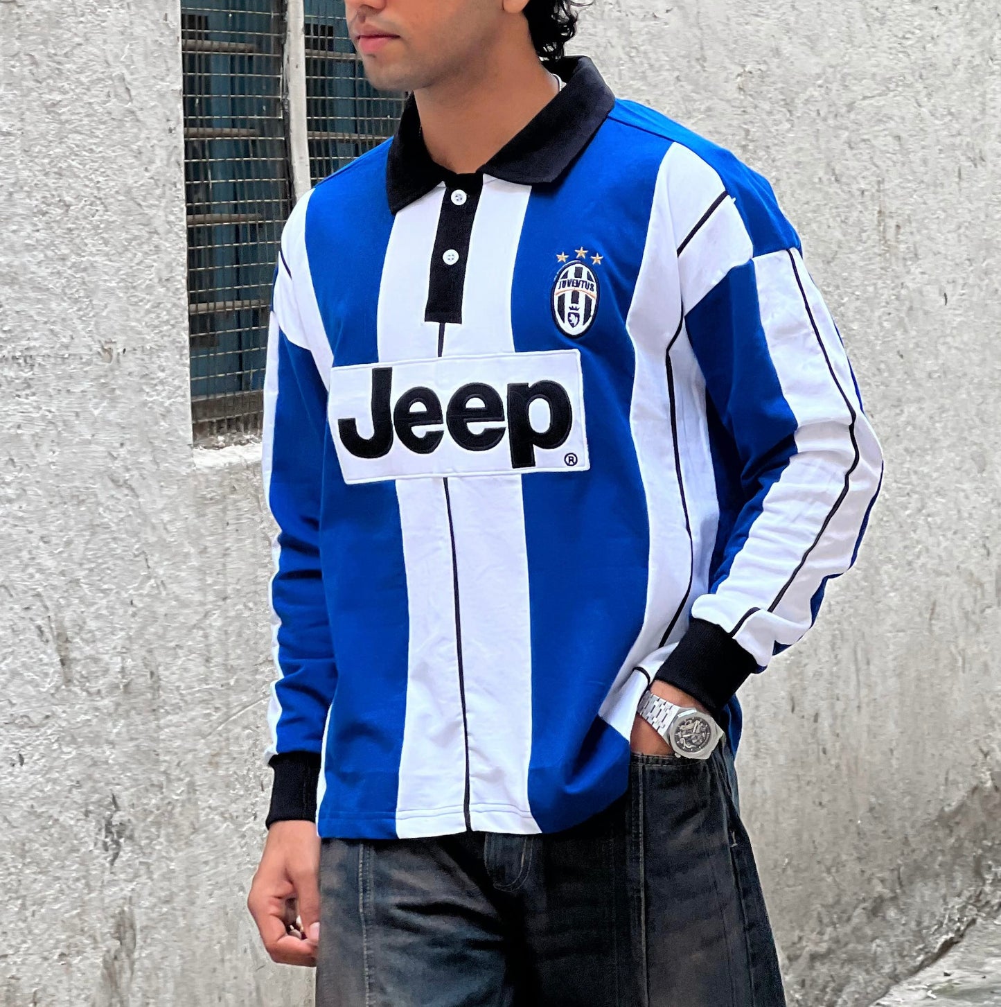 Juventus full sleeve premium quality Blue - MS RETRO STORE