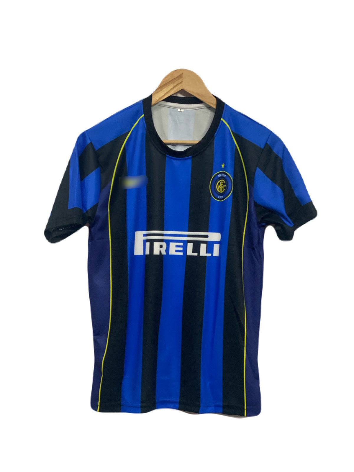 Inter Milan 2002 Home kit Ronaldo Nazario Half sleeve - Ms Retro Store