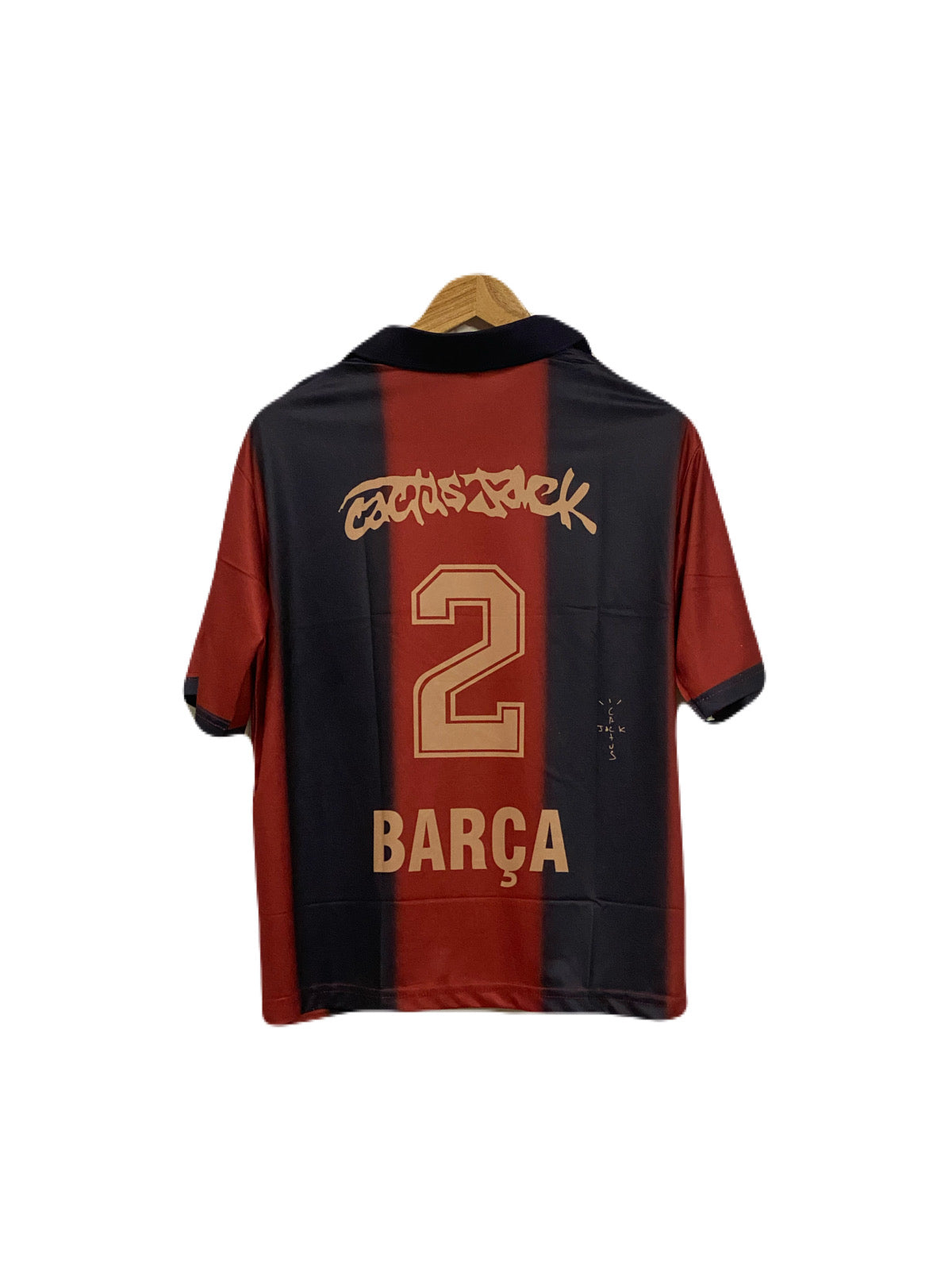 BARCELONA X TRAVIS SCOTT SPECIAL EDITION KIT FIVESLEEVE POLO  - P203 - Ms Retro Store