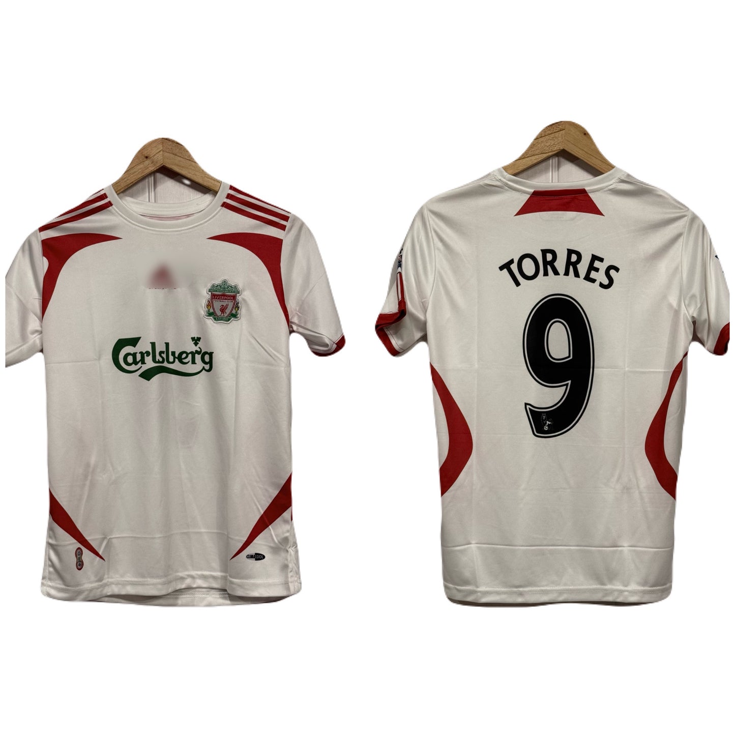 Liverpool Fc 2006-07 Away Kit Torres Half Sleeve - Ms Retro Store