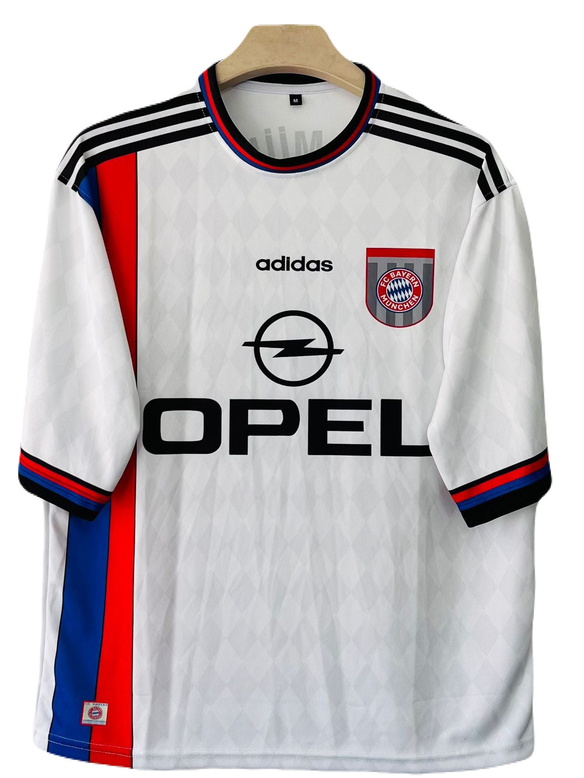 Bayern Munich 1996-98 Away kit Matthaus Five sleeve - Ms Retro Store