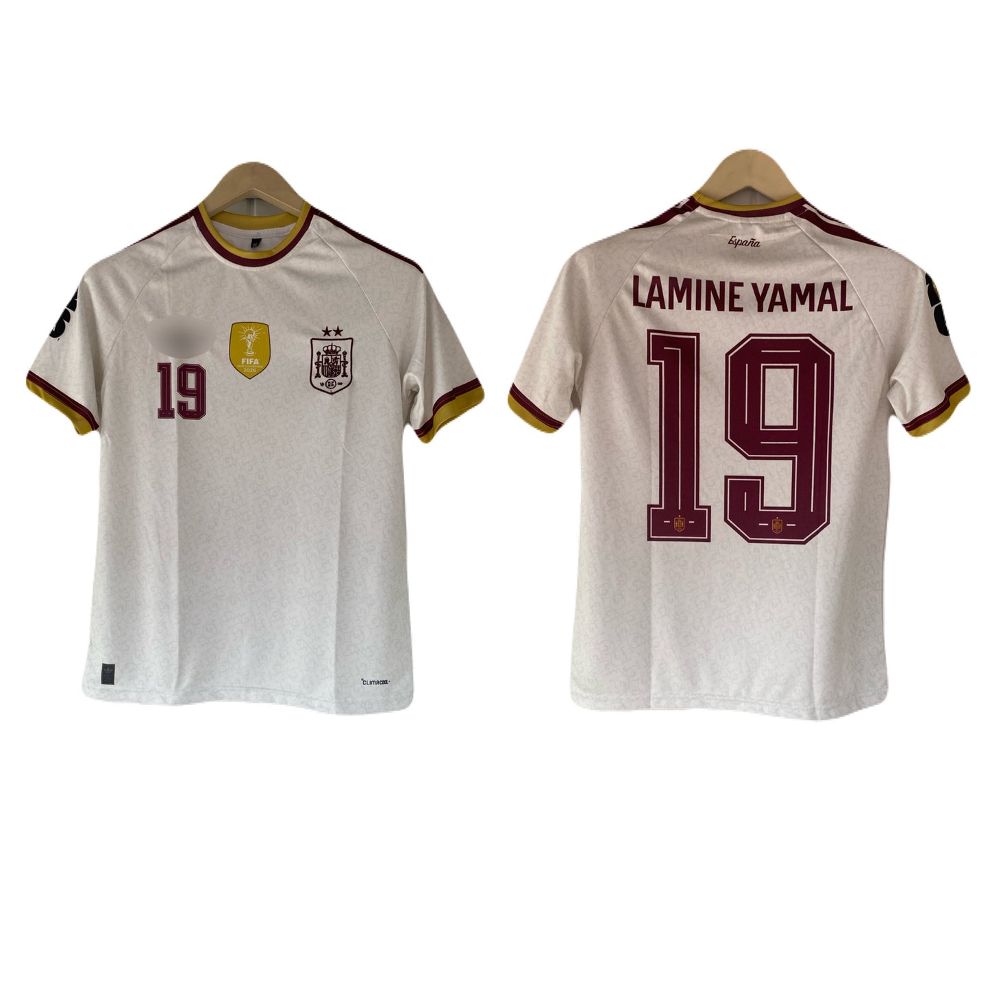 Yamal Spain 2026 world cup away 2star jersey Half Sleeve embroidery - P2251