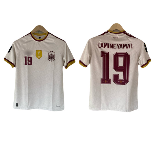 Yamal Spain 2026 world cup away 2star jersey Half Sleeve embroidery - P2251