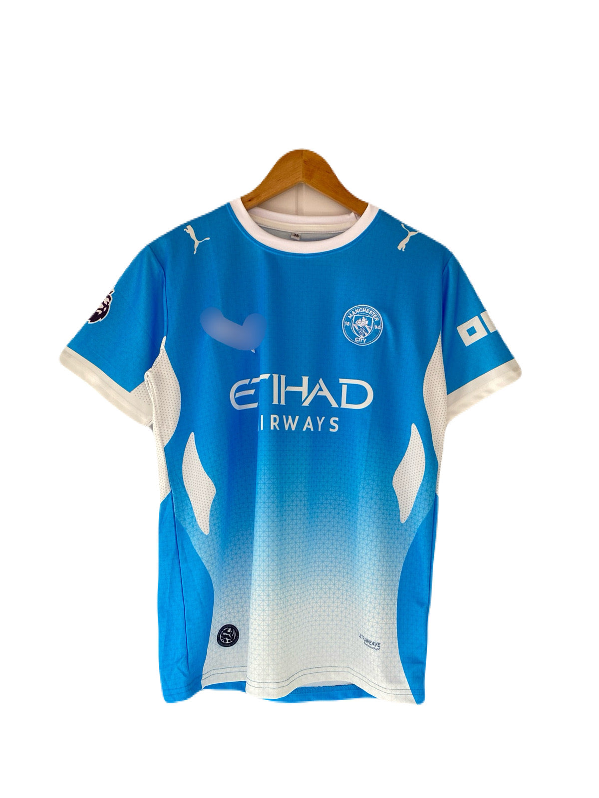Haaland Manchester City 2026-27  Home embroidery half sleeve jersey - P2786