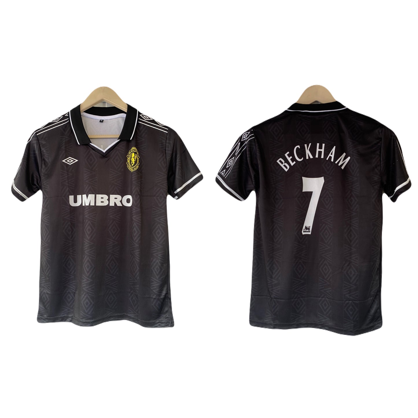 Beckham Manchester united  half sleeve collar sublimation jersey - P2213