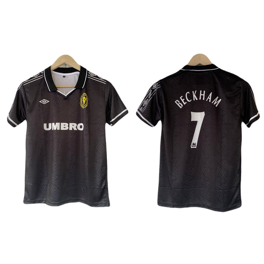 Beckham Manchester united  half sleeve collar sublimation jersey - P2213