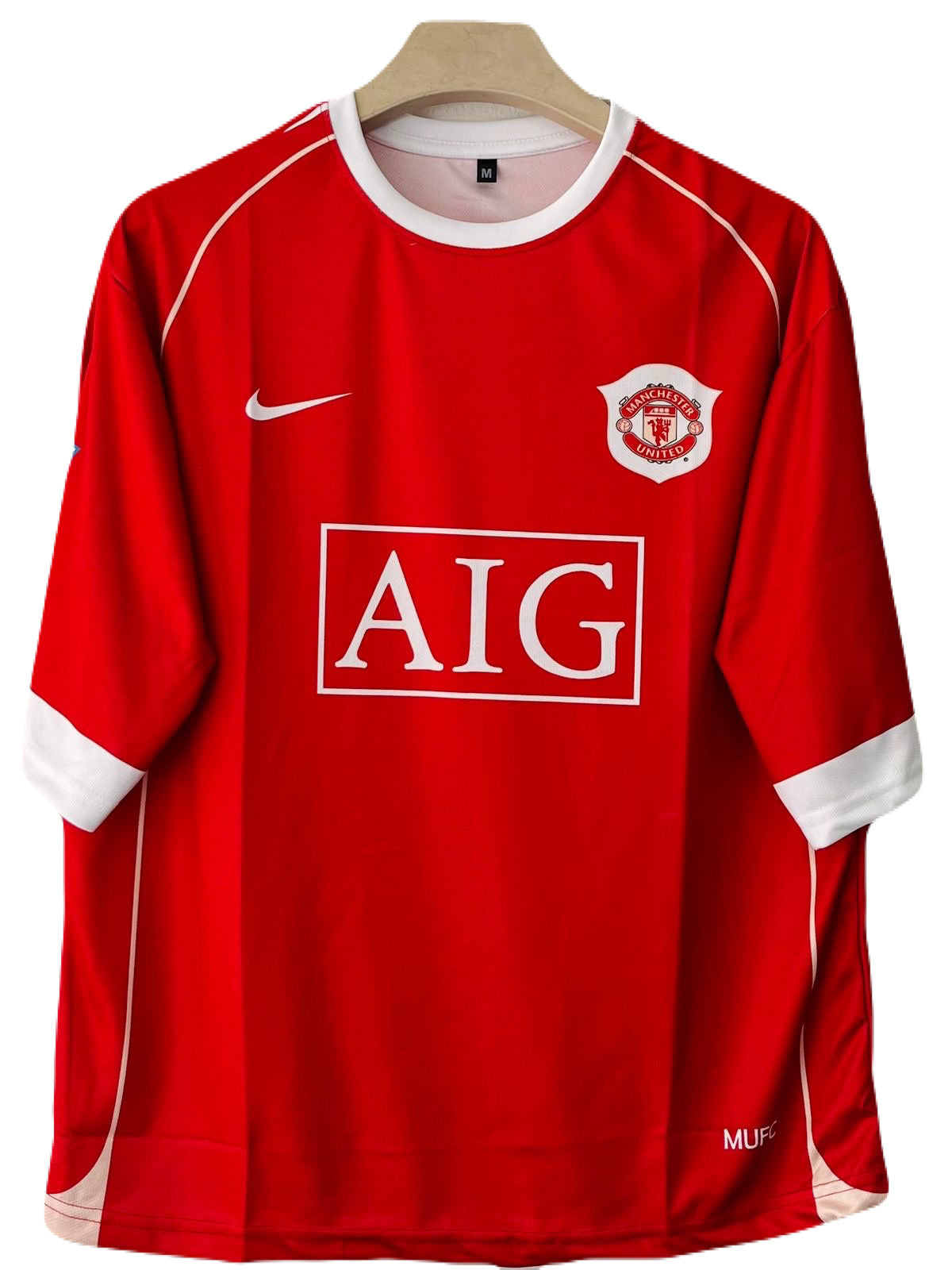 Manchester United 2006-07 Home kit Ronaldo Five sleeve - Ms Retro Store
