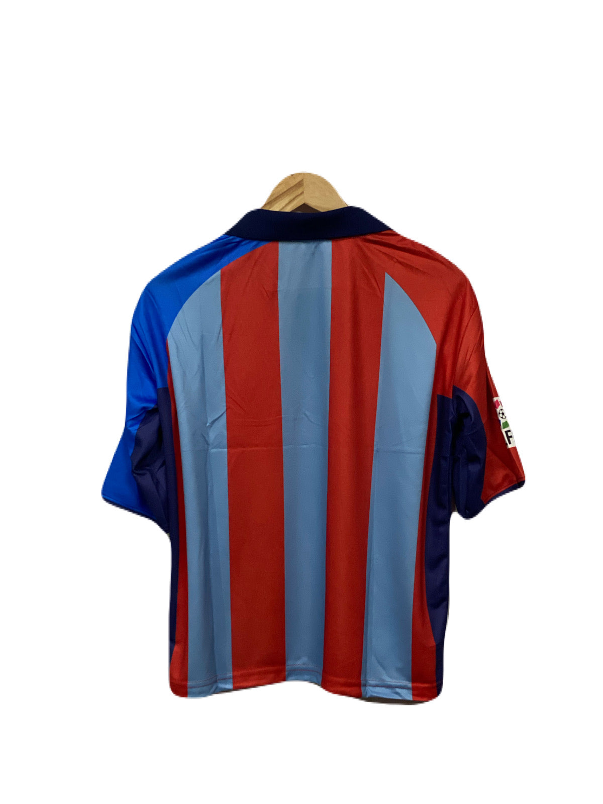 Fc Barcelona 2001-02 Home kit Back-Plain Five sleeve P521 - Ms Retro Store