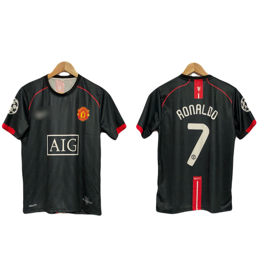 Best retro jersey Manchester United Ronaldo 2008 away jersey - p899 -ms retro store