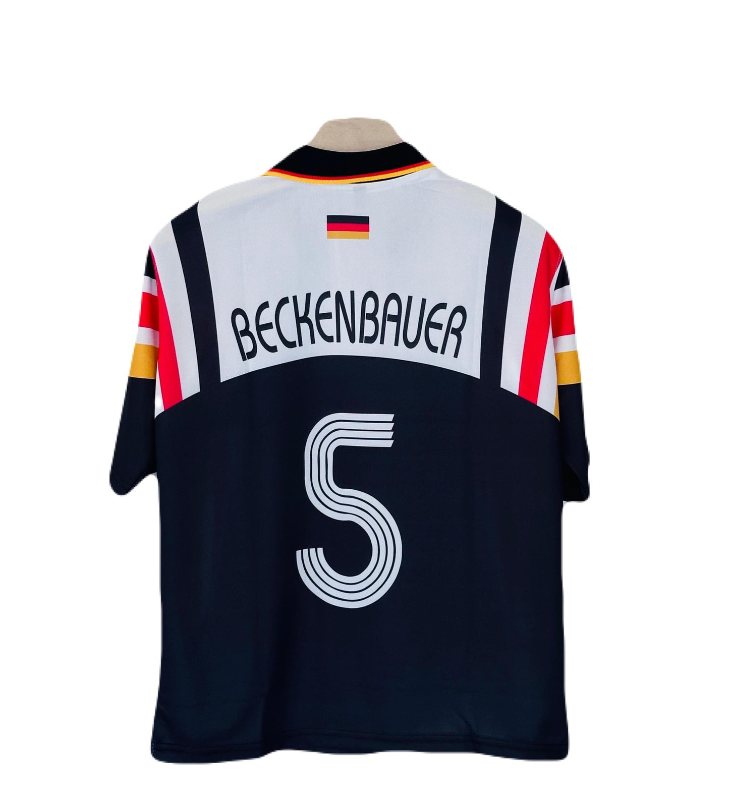 Germany 1996 Home Kit Beckenbauer Five Sleeve - Ms Retro Store