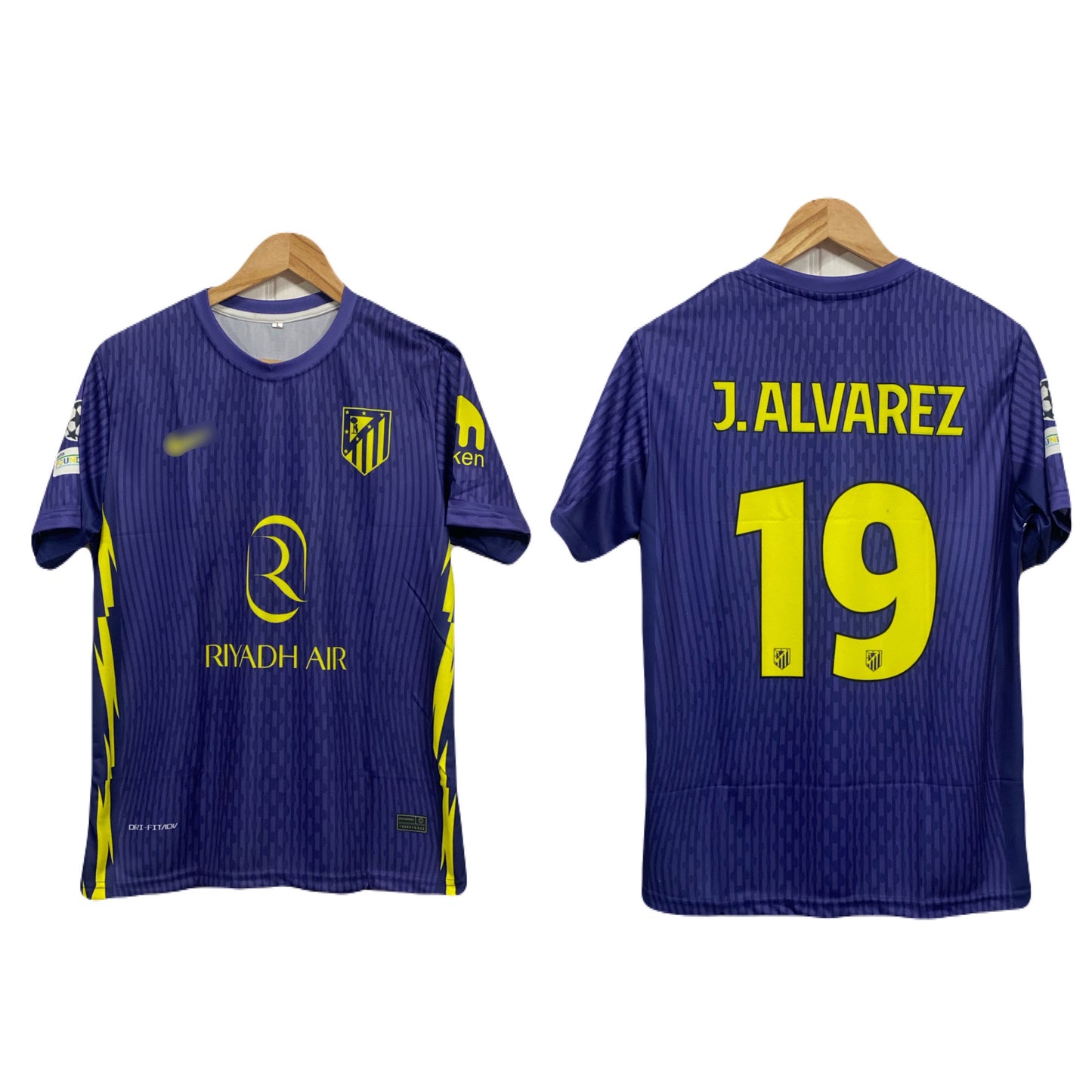 Athletico Madrid 2025-26 Away kit j.Alvarez Half sleeve - P555 - Ms Retro Store