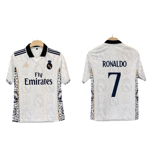 Ronaldo Real madrid special edition Five sleeve Collar jersey- P1959