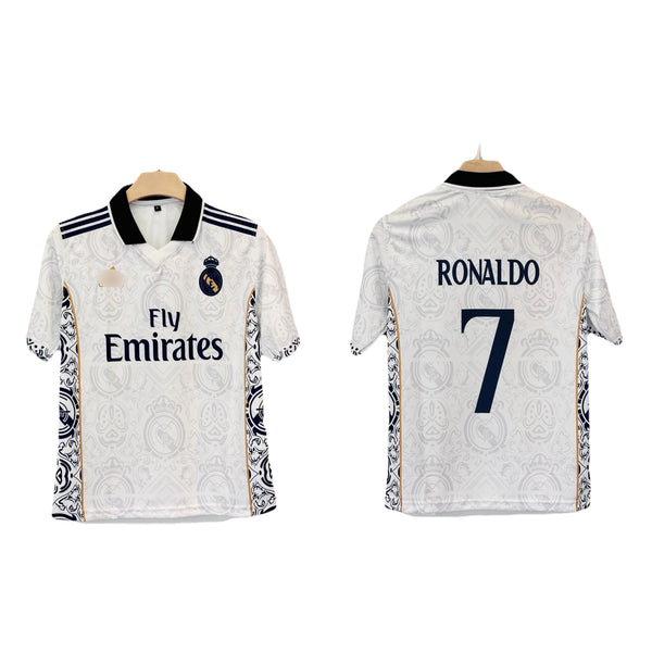 Ronaldo Real madrid special edition Five sleeve Collar jersey/2 -