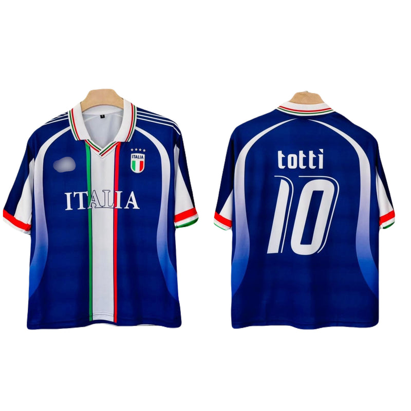 Totti Italy Five sleeve Collar Sublimation jersey - P2566