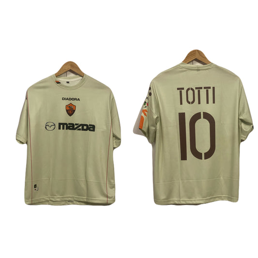 As roma away kit Totti Five sleeve  - P225 - Ms Retro Store