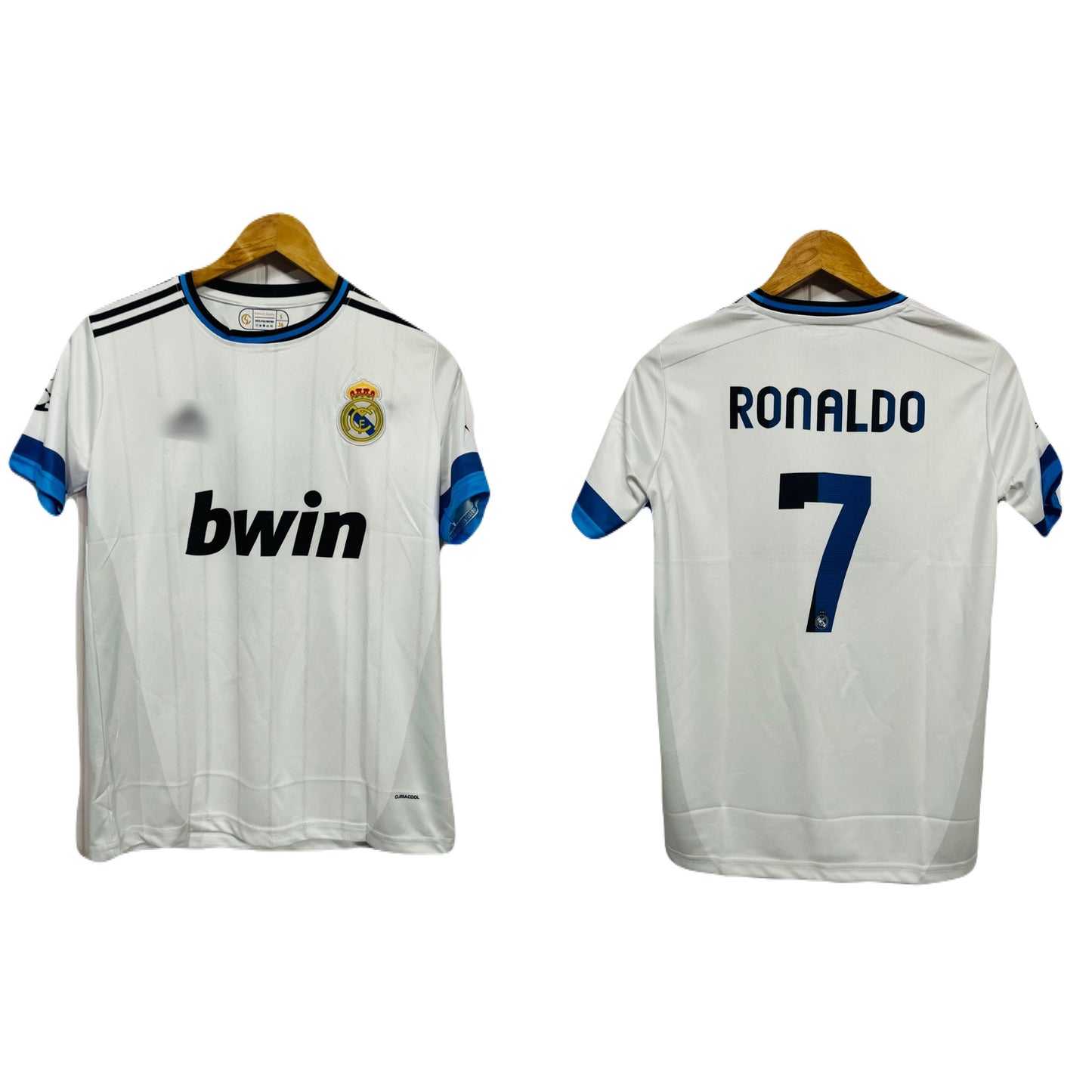 Real Madrid 2012-13 Home kit Ronaldo Half sleeve - Ms Retro Store