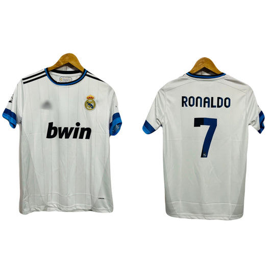 Real Madrid 2012-13 Home kit Ronaldo Half sleeve - Ms Retro Store