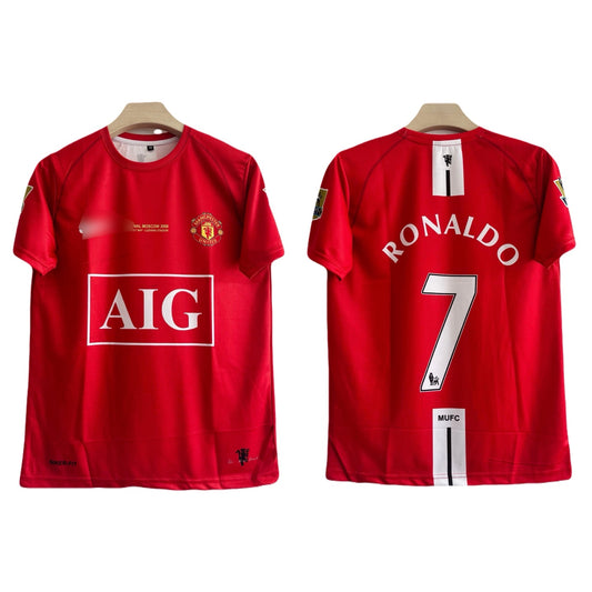 Best Retro jersey Ronaldo 2008 united ucl final edition Half sleeve p15 - ms retro store