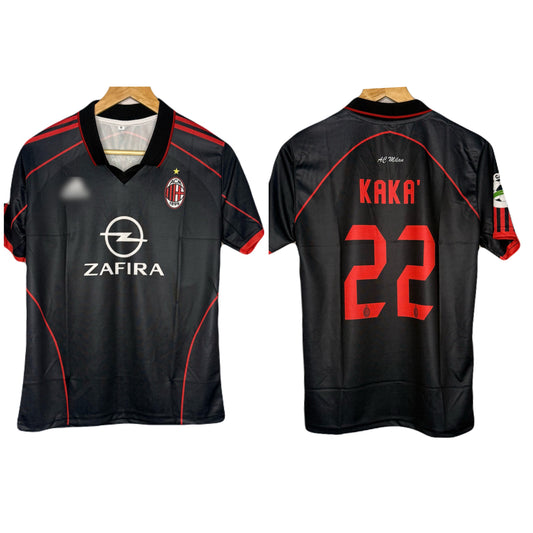 Ac Milan 2005-06 Third Kit Kaka Half Sleeve - Ms Retro Store