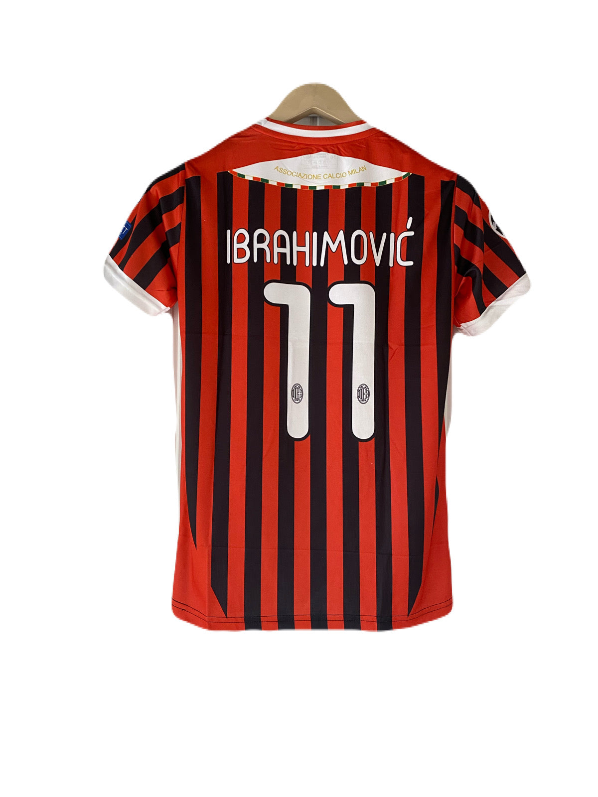 Ibrahimovic Ac milan Half Sleeve Embroidery Jersey- P2094