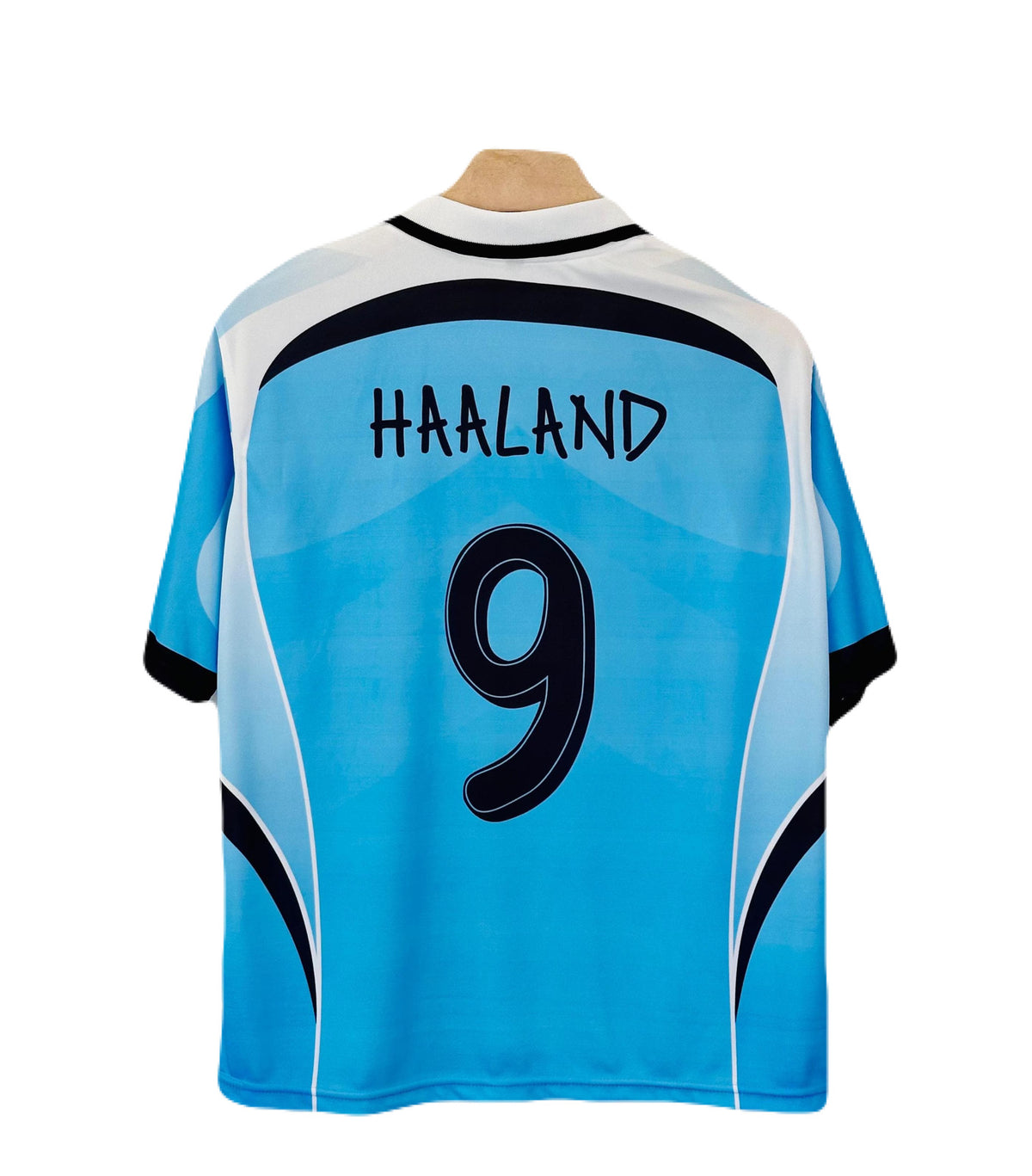 Haaland Manchester city  Home kit Five sleeve Collar Sublimation jersey- P2659