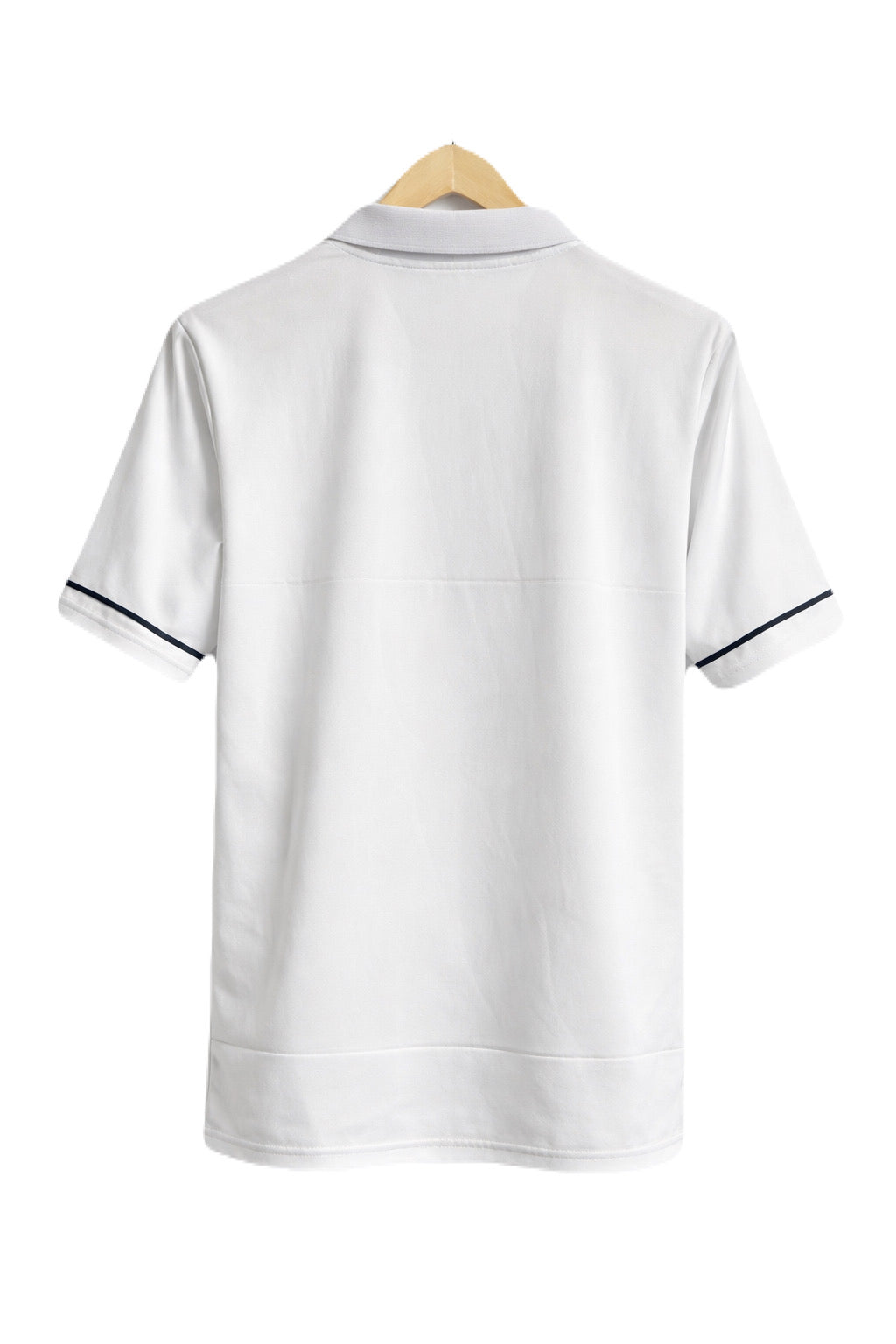 Real madrid plane back  Five Sleeve zip collar Sublimation Jersey - Ms Retro Store