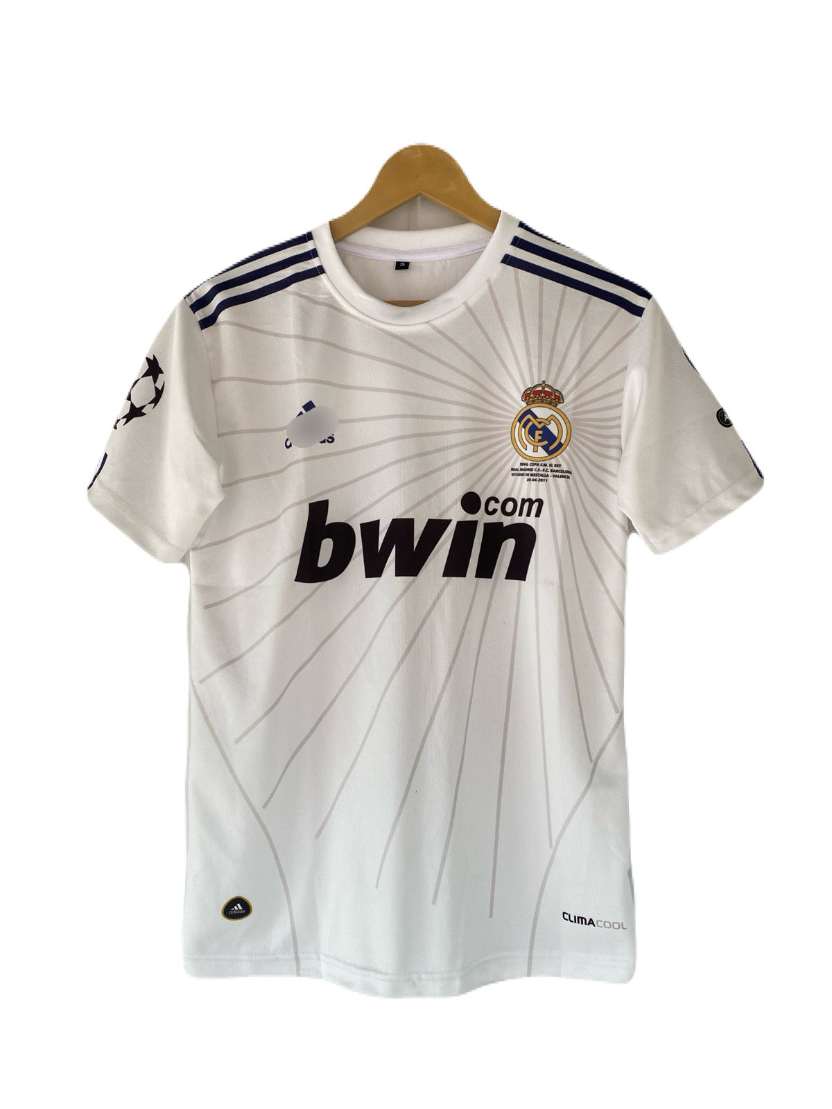Real Madrid 2011-12 Home Kit Ronaldo Half Sleeve - P2273