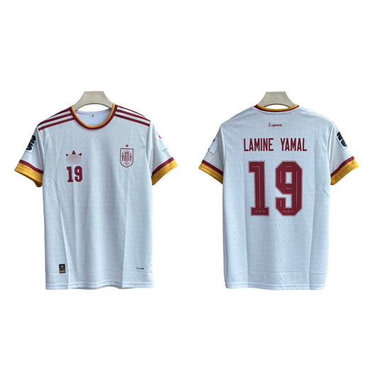 Yamal Spain 2026 World Cup Away Half Sleeve Jersey - P1822