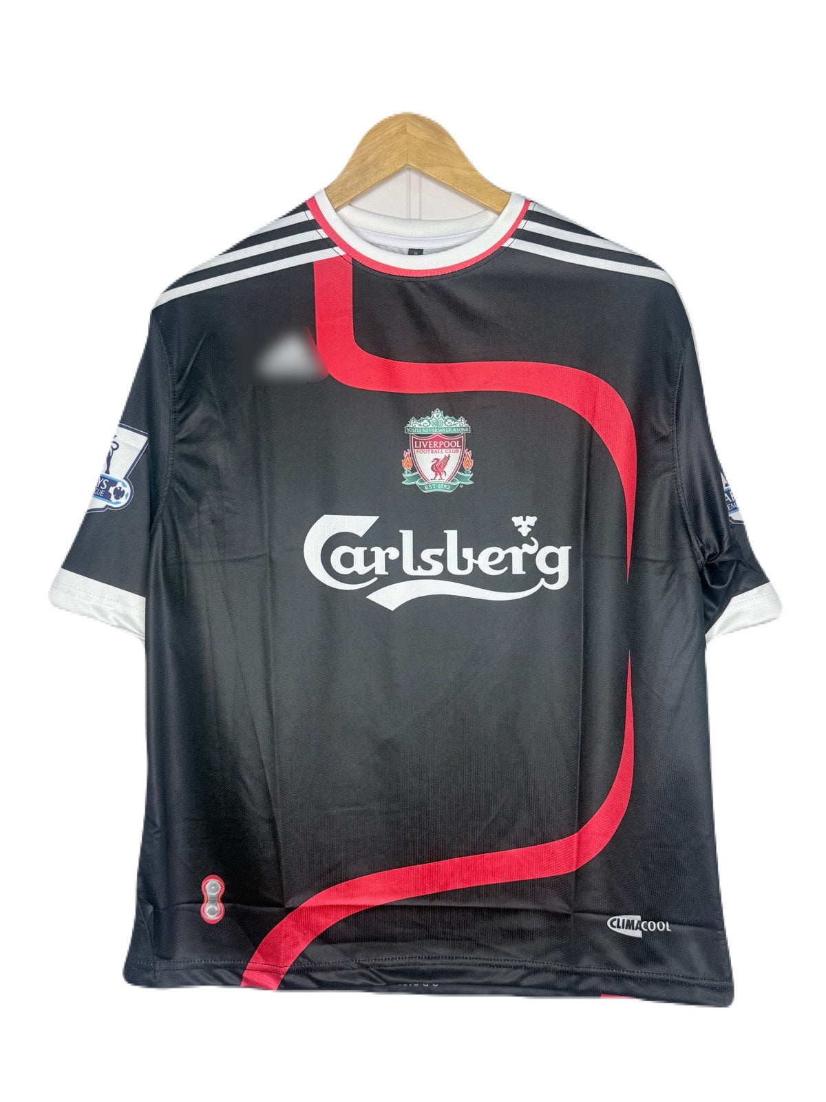 Liverpool 2007-08 Third Kit Torres Five Sleeve - P894 Ms Retro Store