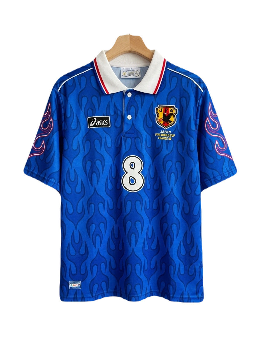 Japan nakata 1998 worldcup  Fivesleeve Embroidery - P1535 ms retro store