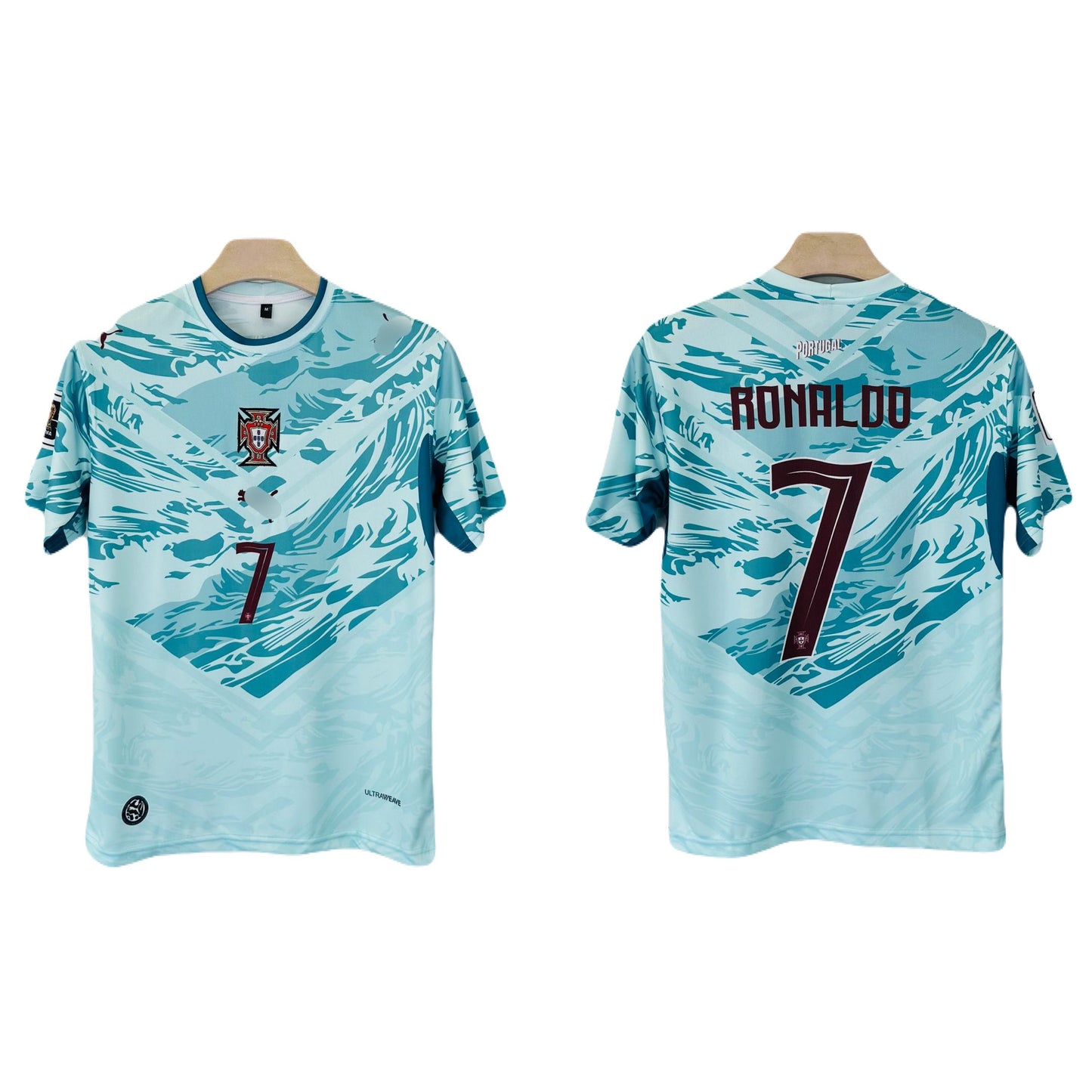 Ronaldo Portugal 2026 World Cup Away Half Sleeve Jersey -