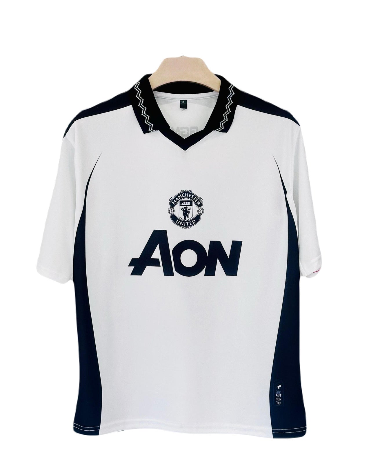 BECKHAM MANCHESTER UNITED SPECIAL EDITION COLLAR FIVE SLEEVE JERSEY -