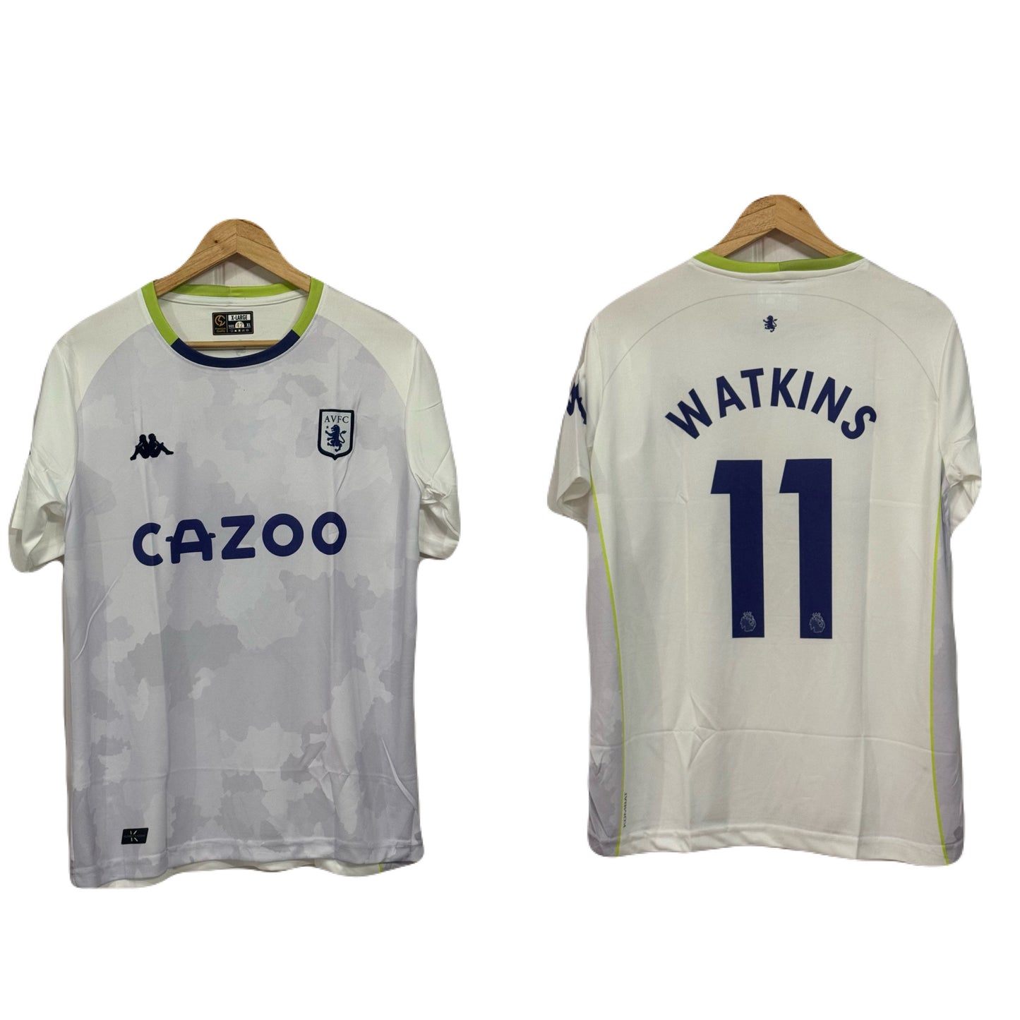 Aston Villa Fc 2020-21 Third kit Watkins Half sleeve - Ms Retro Store