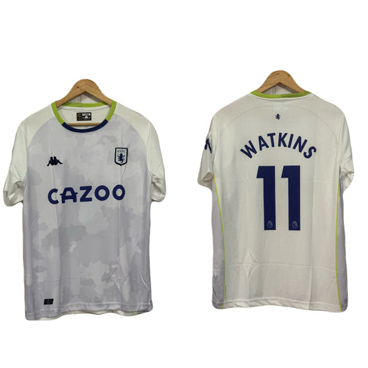 Aston Villa Fc 2020-21 Third kit Watkins Half sleeve - Ms Retro Store