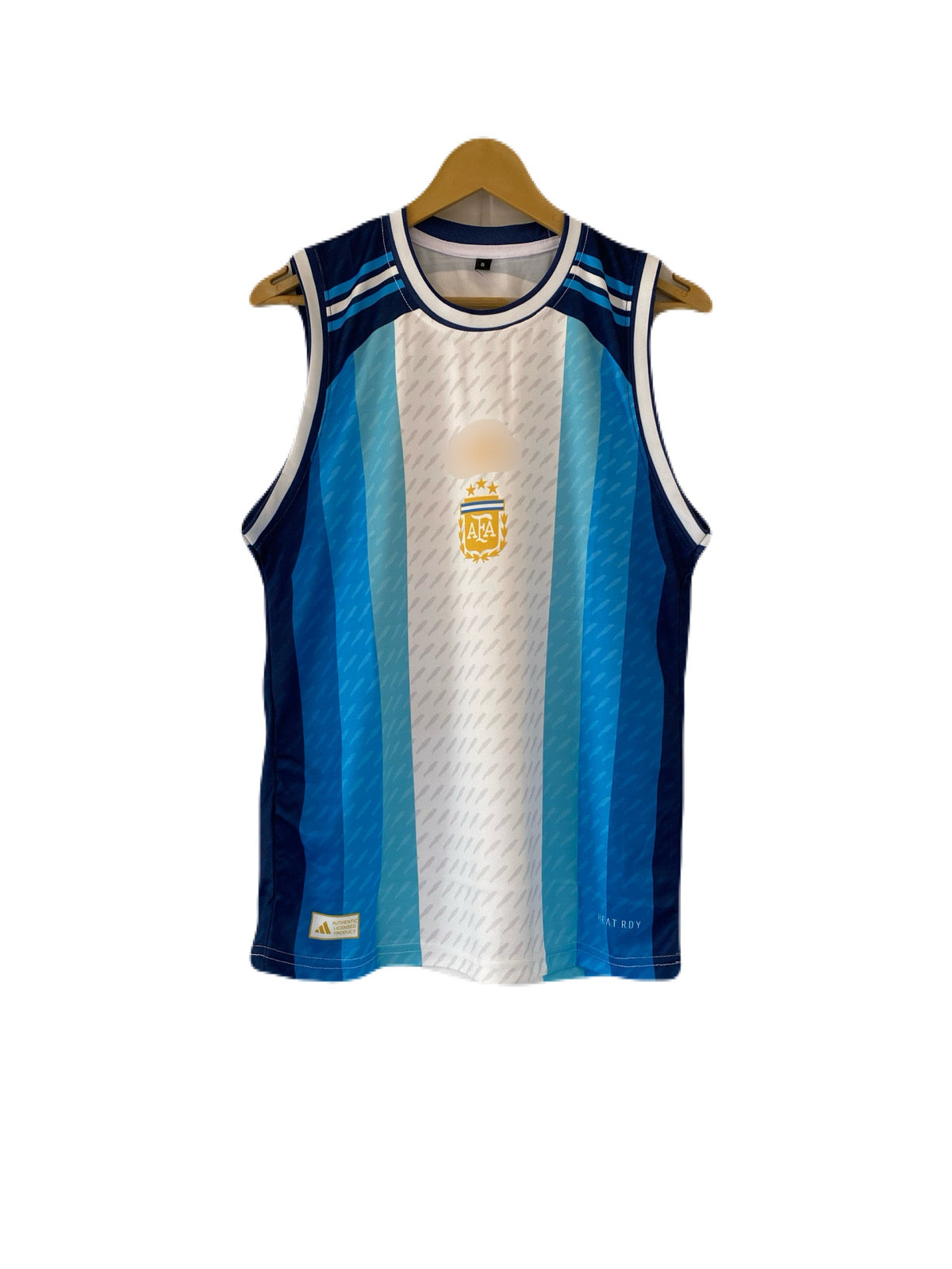 messi Argentina home  sleevless bibs sublimation -P2352