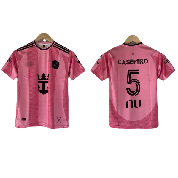 Casamiro Miami 2026-27 Home Jersey Half Sleeve Sublimation -  P2439
