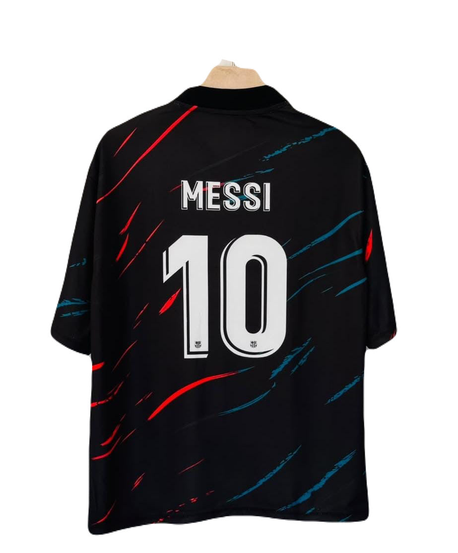 Messi Barcelona Five Sleeve sublimation jersey - P2658