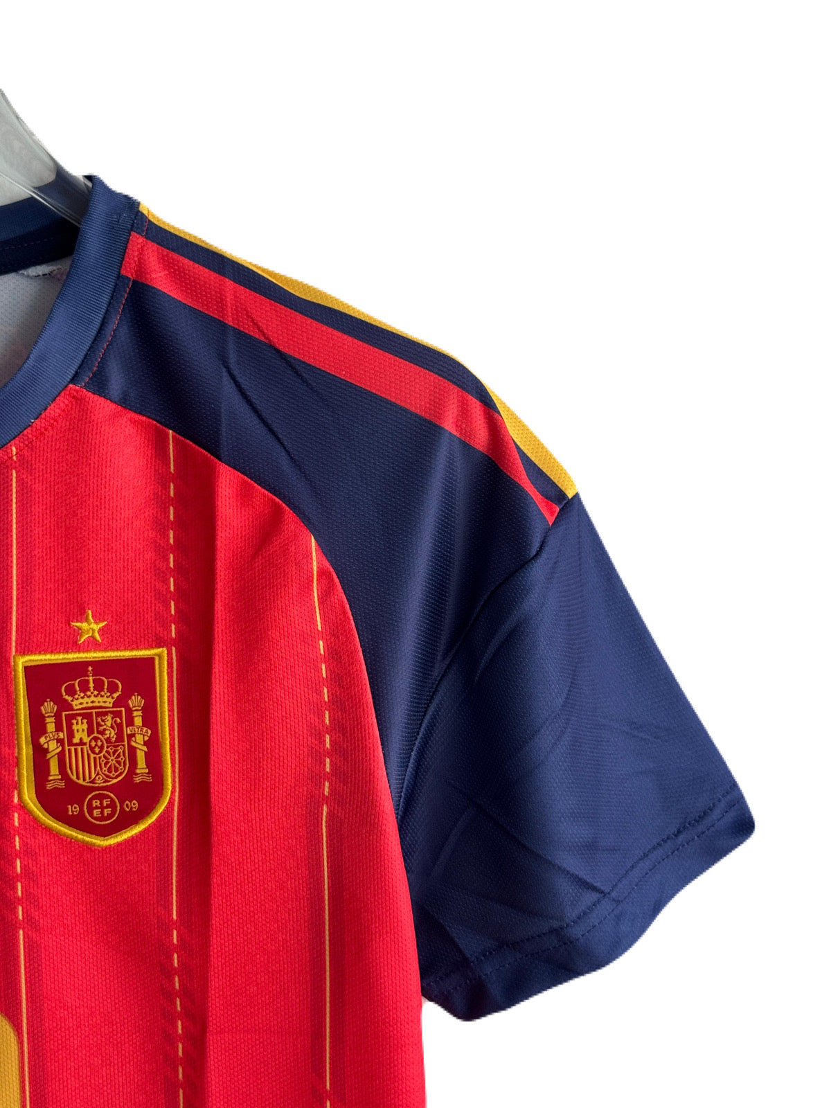 Spain 2026 World Cup Pedri Half Sleeve premium Embroidery Jersey -P1167 Ms Retro Store