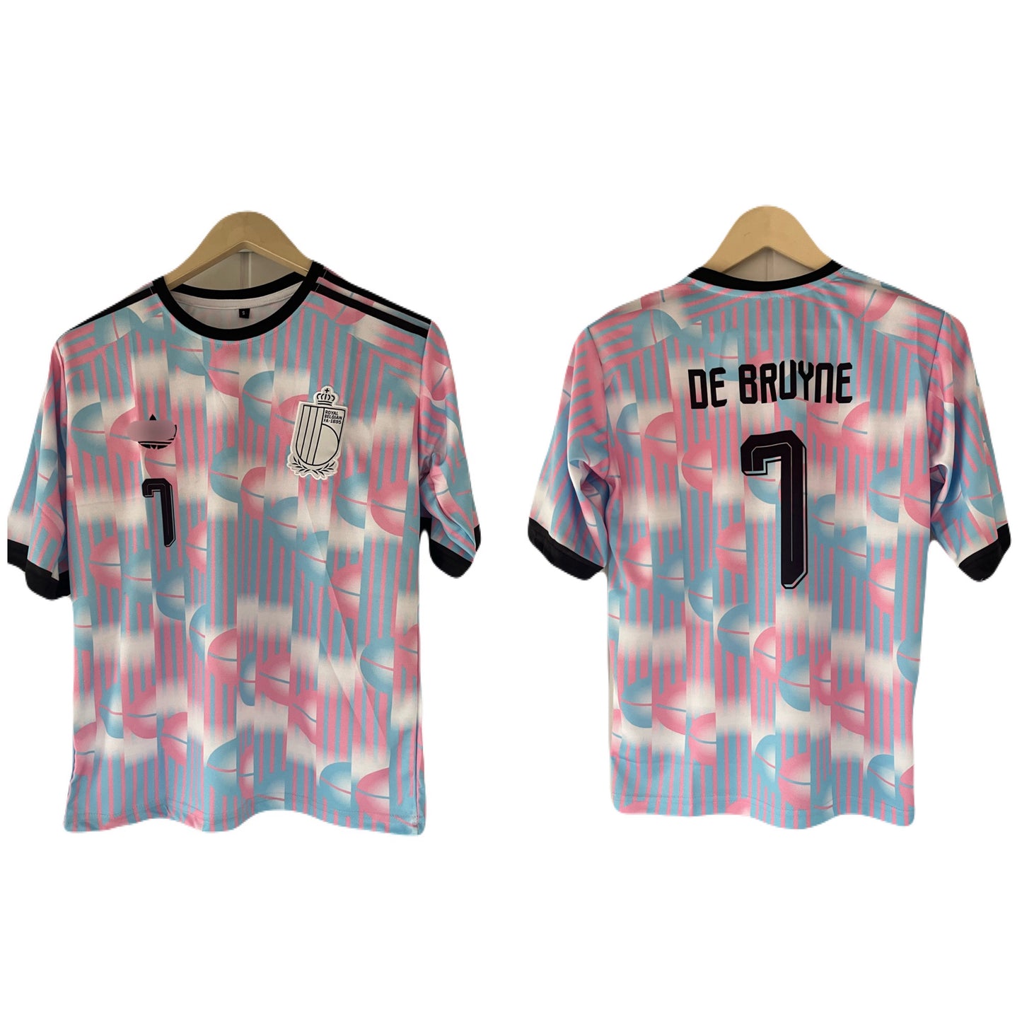 De bruyne belgium 2026 World cup away Five sleeve Embroidery Jersey - P2000