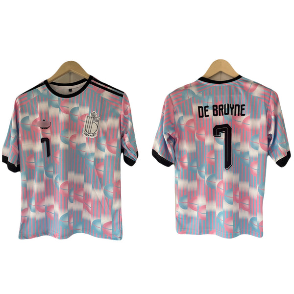 De bruyne belgium 2026 World cup away Five sleeve Embroidery Jersey - P2000