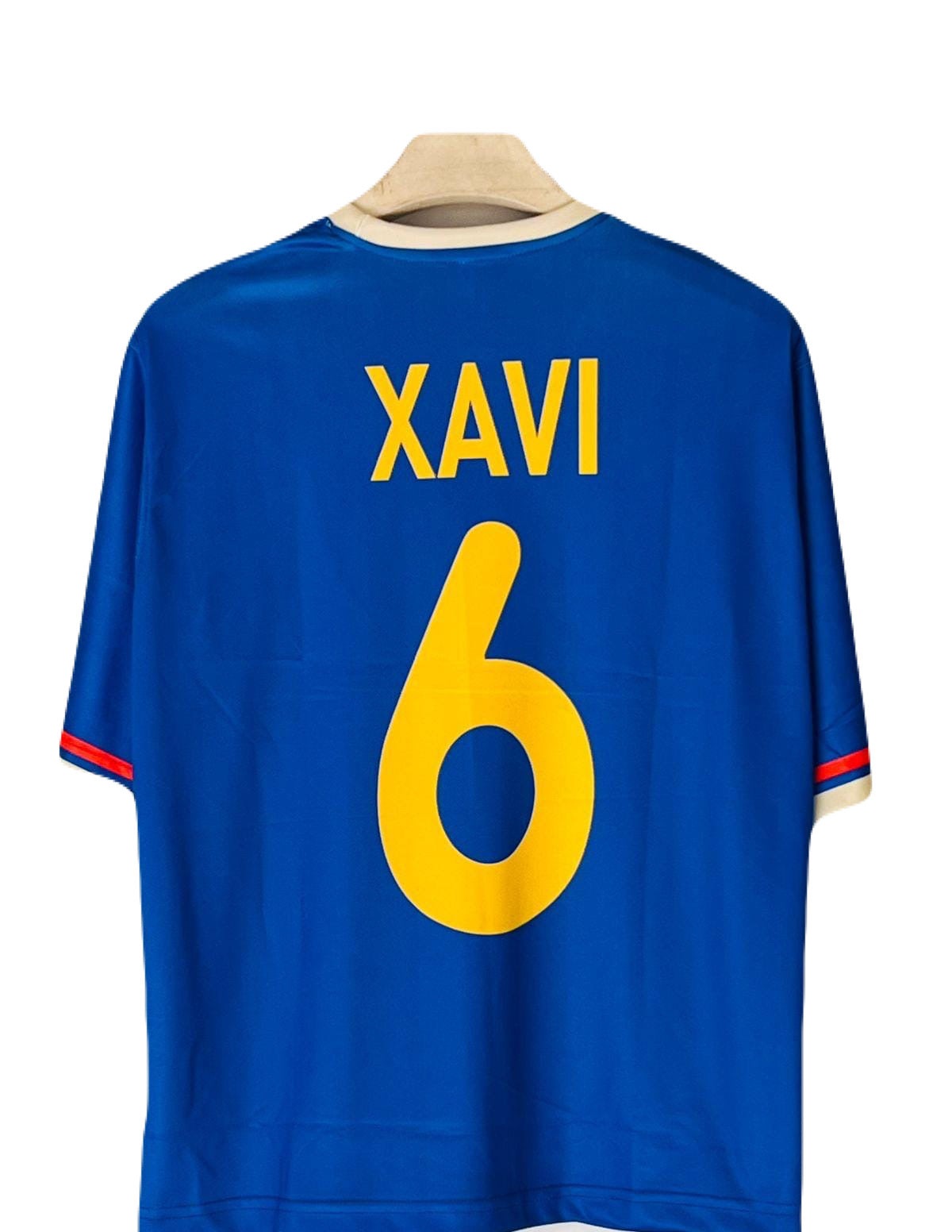 Barca 2001/02 third kit five sleev xavi - p302-ms retro store